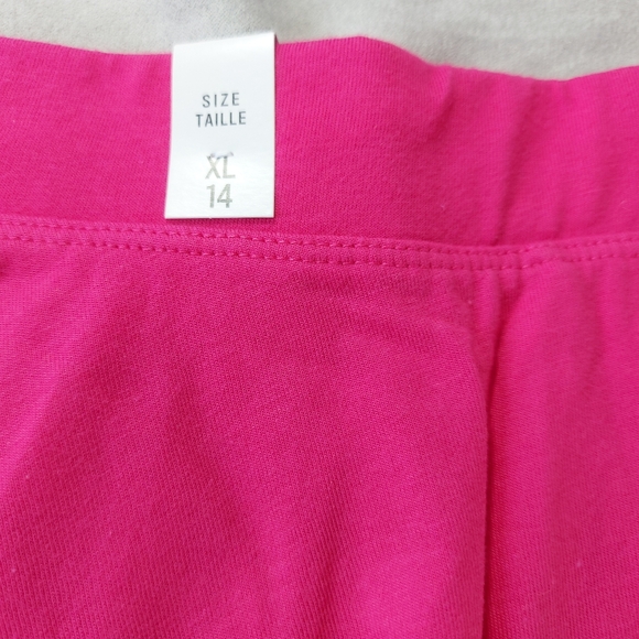 NWT Girls Children's Place Bright Pink Skorts, Size 14/ XL - Picture 5 of 5